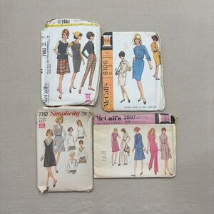 Vintage Sewing Patterns Collection McCalls Simplicity